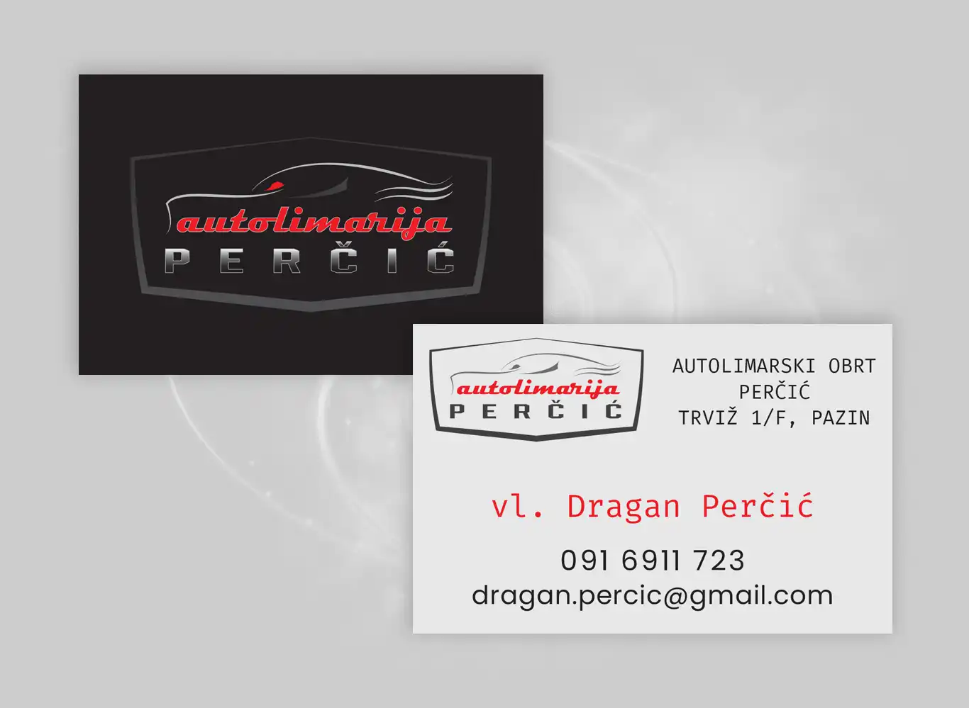 Dizajn logotipa i posjetnica za autolimara